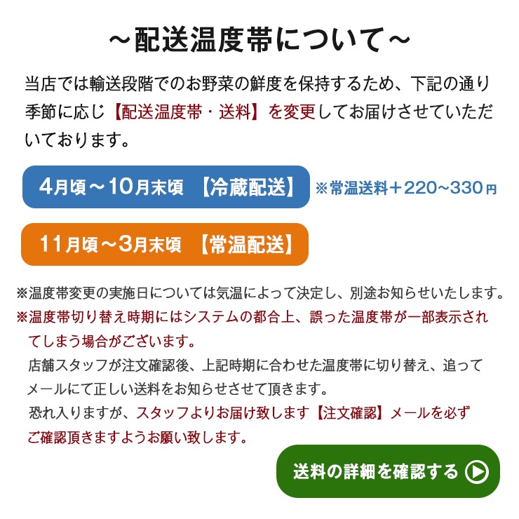 野菜セット温度帯説明バナー＜常温＞